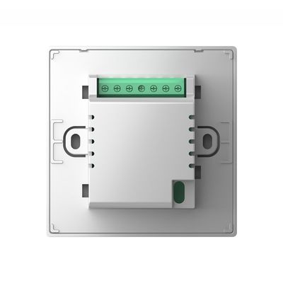RS485 모드버스 AI 음성 터치 스크린 팬 코일 유닛 온도 조절기 86mm*86mm*10.5mm
