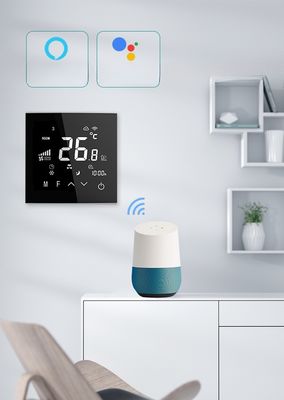 16A RS485 모드버스 터치 스크린 WIFI 전기 바닥 난방을 위한 스마트 온도장