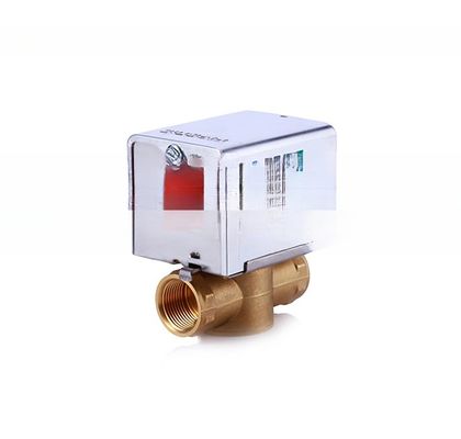 2 차원 ON/OFF 전기 물 / 디버터 냉장고 및 CDU HVAC용 모터화 된 구역 밸브