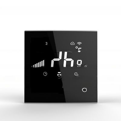 바닥 난방 시스템 디지털 LCD 터치 스크린 온도 계열 5-35C