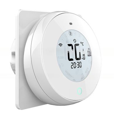 스마트 터치 스크린과 Modbus RS485 RTU와 함께 0-10V 라운드 모듈링 팬 코일 온도계