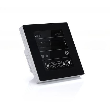 0.5C 디스플레이 정확성 바닥 난방용 프로그래밍 가능한 화이트 와이파이 HVAC 룸 온도장