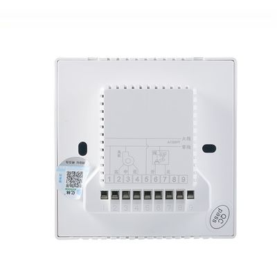 AC336 디지털 FCU 온도 조절기 WIFI/RS485/Modbus/Zigbee Max Load Resistive 4A 5A 등급 릴레