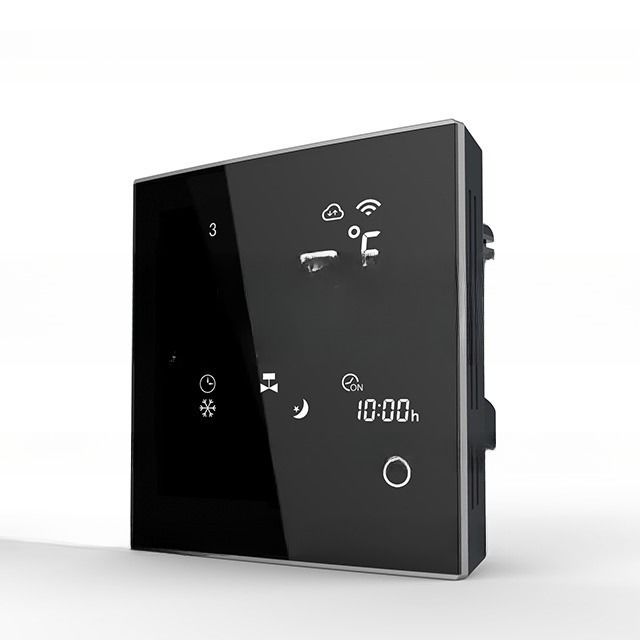 아크릴 터치 스크린 LCD 스마트 룸 온도 제어용 WiFi 온도 조절기 100-240VAC