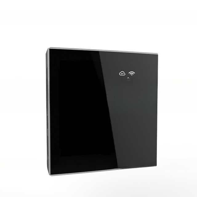 큰 디지털 LCD 룸 온도 조절기 부정적인 백라이트와 Rs485 Modbus 냉동 호텔 FCU