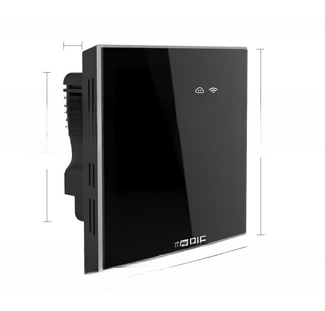 ABS PC 재료 모드버스 Rs485 Wifi 스마트 온도장 방용 디지털 바닥 난방 110-240V